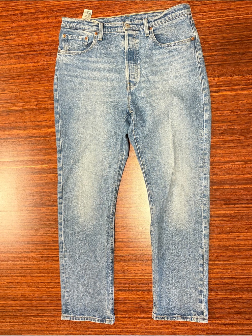 Levi's 501 Original Fit Women's Jeans Light Wash Denim 32x30 EUC
